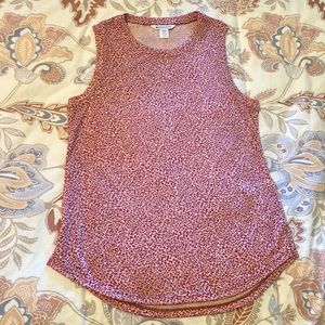 Athleta speckled tank